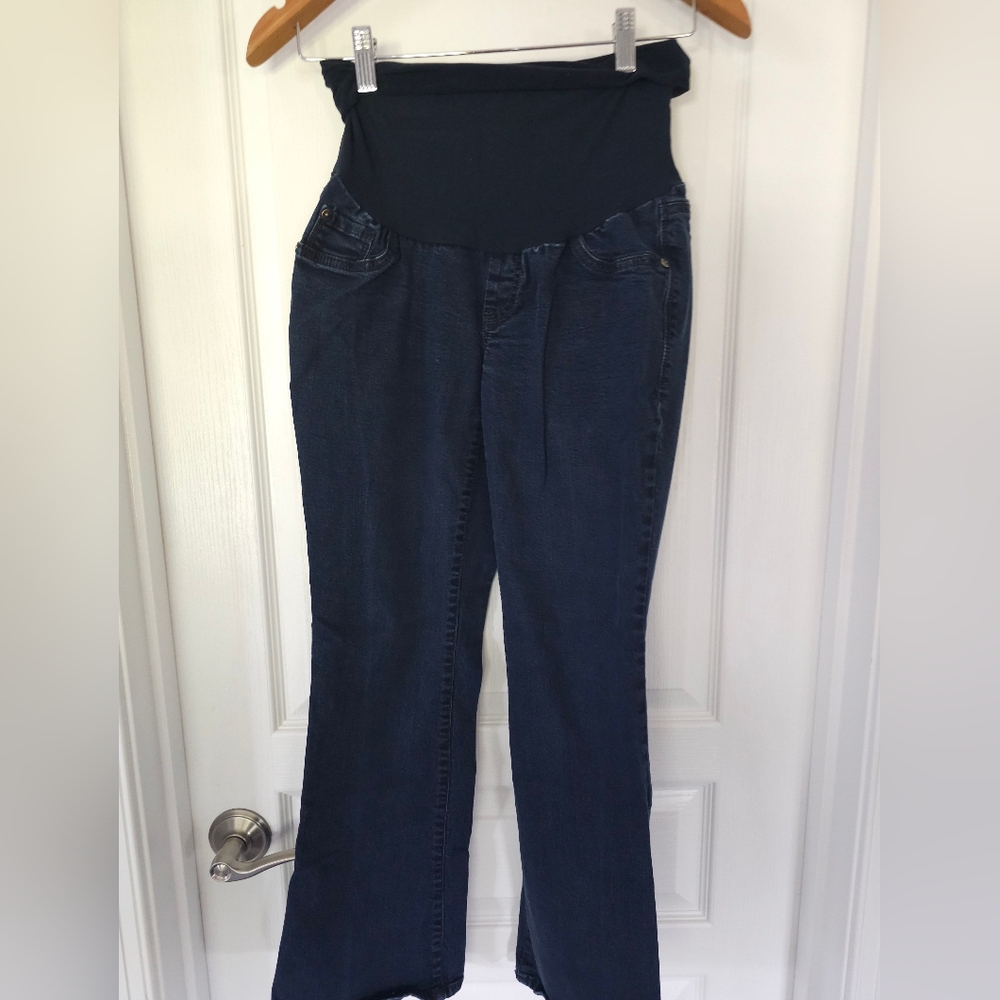 Dark Blue Maternity Jeans